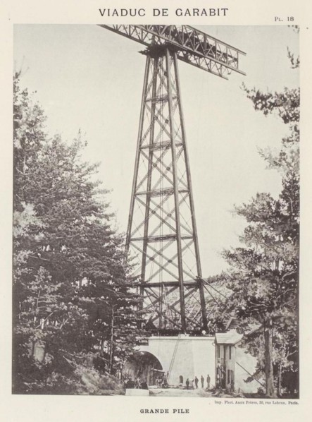 Viaduc de Garabit Planche 18 - Mémoire de G. Eiffel