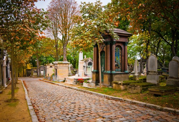Pere-lachaise cemetery, Paris, France
