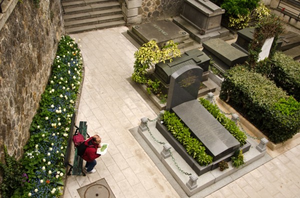 Montmartre cemetery, paris