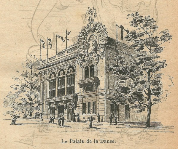Expo 1900-attraction-le Palais de la Danse.
