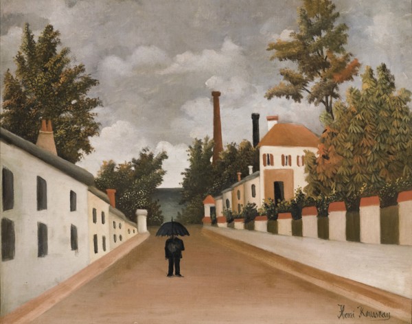Henri Rousseau
Ecole française
Vue des environs de Paris
Vers 1900
Huile sur toile (33 x 41