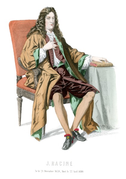 Jean Racine 22 December 1639 to 21 April 1699 a French dramatist and one of the most important literary figures in the Western