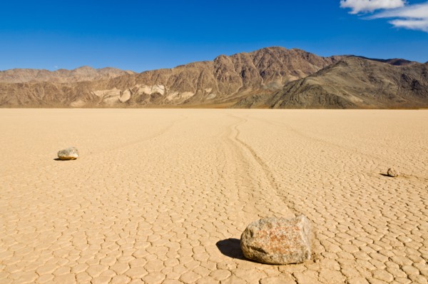 The Grandstand in Racetrack Valley, Death Valley National Park, California, USA