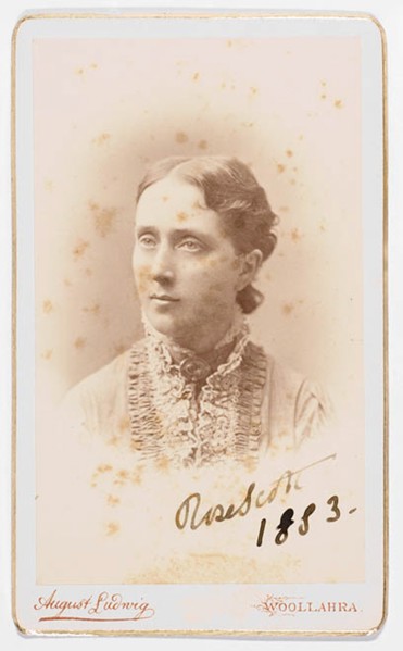 Rose Scott, 1883 / by August Ludwig