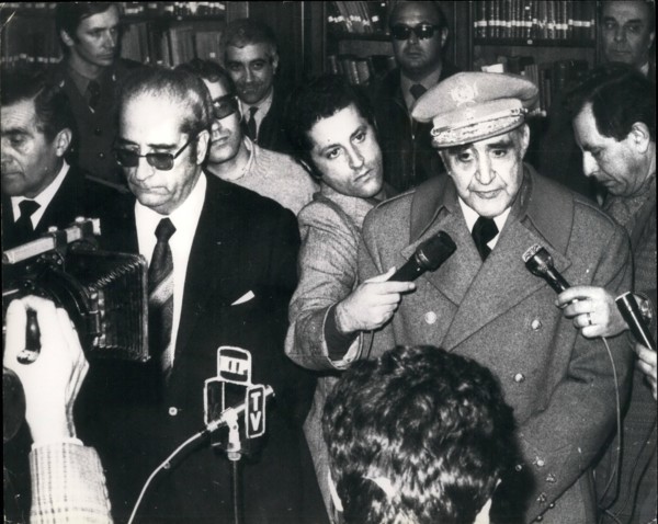 Sep. 09, 1974 - President Spinola Of Portugal Resigns: General Antonio De Spinola today resigned as President of Portugal because of the ''Climate of anarchy'' in the nation. Photo Shows General Spino...