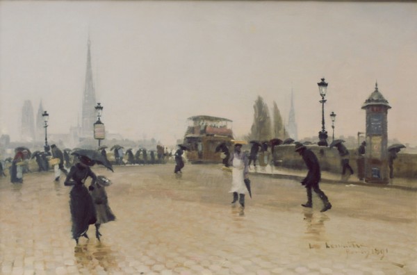 Léon-Jules Lemaître
Ecole française
Vue de Rouen
1891
Huile sur toile (1850-1905)
Rouen, musée