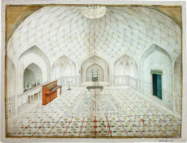 Hammam Red Fort interior