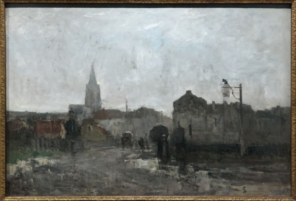 Guillaume Vogels
Ecole belge
Matin pluvieux
1883
Huile sur toile 
Bruxelles, musée royaux des