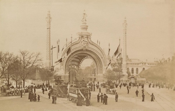 La porte monumentale, Exposition Universelle 1900