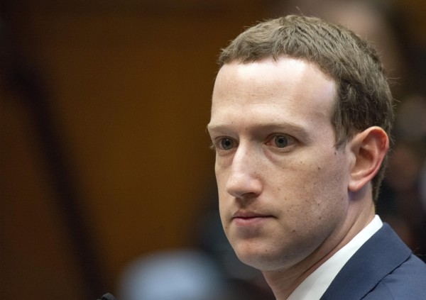 April 11, 2018 - Washington, District of Columbia, United States of America - Mark Zuckerberg, Co-Founder and CEO of Facebook, testifies before a meeting of the United States House Committee on Energy...