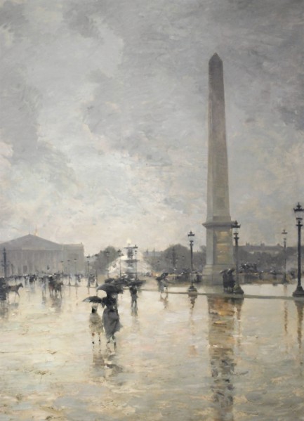 Smith, L'Averse (place de la Concorde)