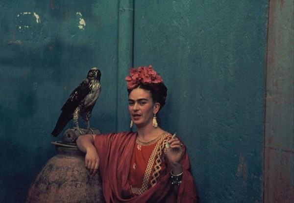 Frida Kahlo de Rivera (1907-1954), famous Mexican painter