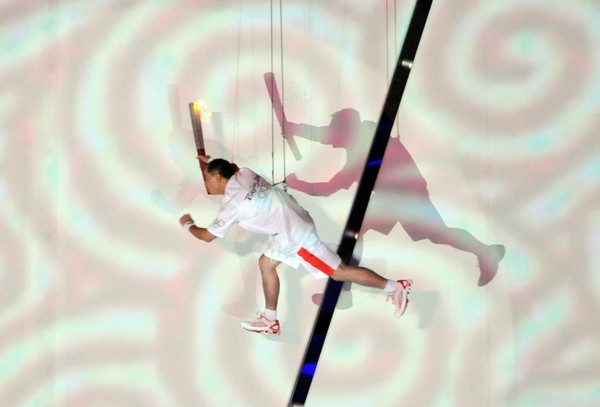 OLYMPIC GAMES BEIJING 2008.  THE OPENING CEREMONY. PICTURE DAVID ASHDOWN