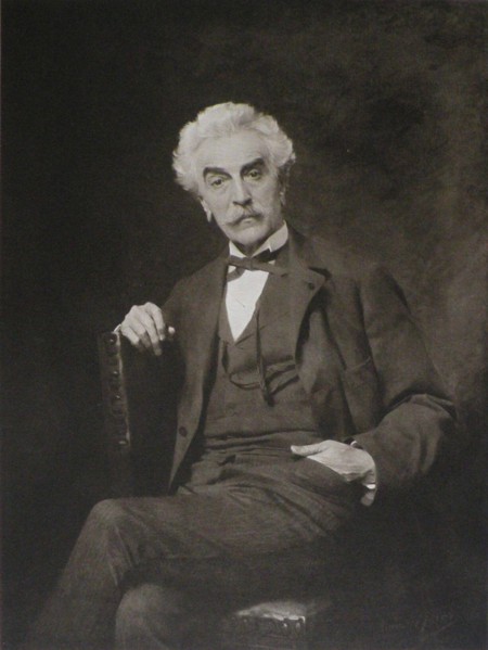 Aime morot portrait of Jean-Léon Gérôme.