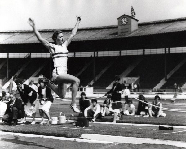 MARY RAND UK track and field athlete in 1964 the year she achived an Olympic world long-jump record of 6.76m
