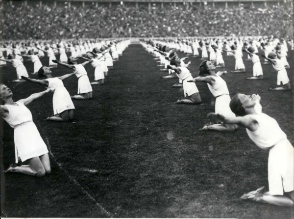 Sep. 06, 1967 - 1936 Olympic Games Swedish Gymnasts Put on Demonstration