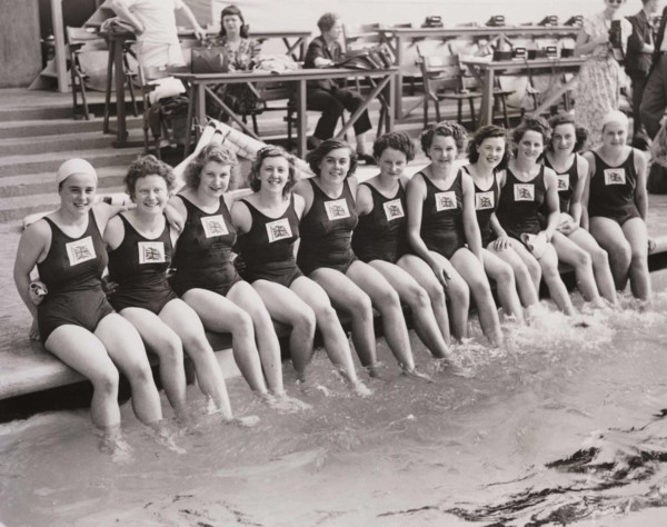 British Women’s Olympic swimming team, London, 1948.