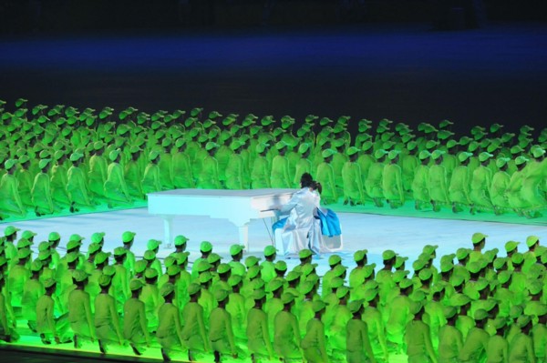 Chinese pianist Lang Lang the Opening Ceremony of the 2008 Olympic Games