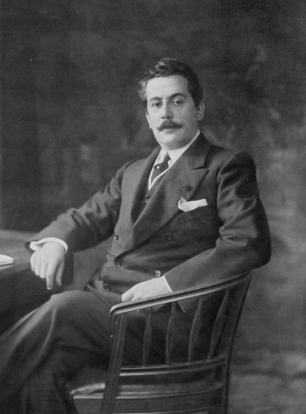 GIACOMO PUCCINI (1858-1924) Italian opera composer