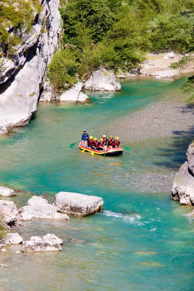 rafting Verdon Gorge Provence France