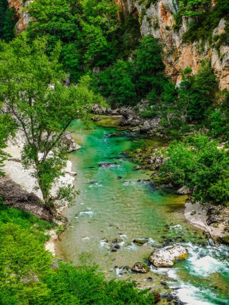 Gorges du Verdon river, Alpes de Haute Provence, France