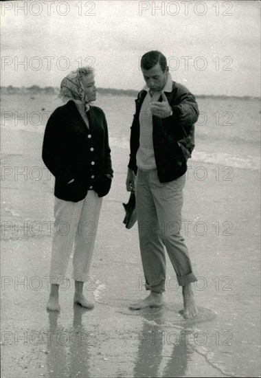 Jul. 03, 1959 - La Baule Casino just hired the famous singer Yves Montand who is experiencing a lot of success right now with his summer visitors. The record was beat the other night when his audience...