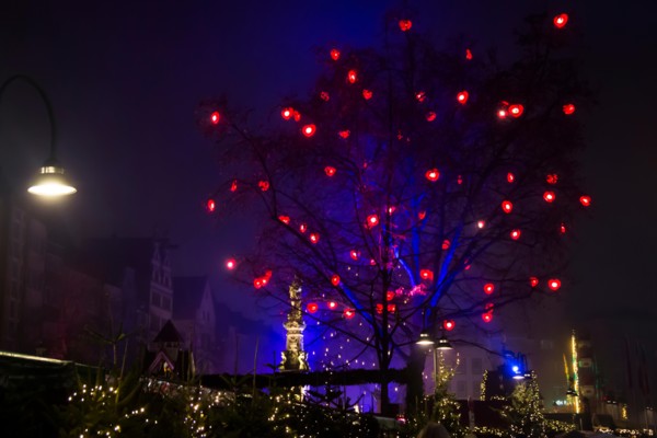 The Christmas market in Cologne is the biggest in Germany and attracts millions of visitors. It's the most beautiful during the night.