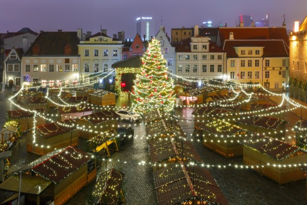 Christmas Market in Tallinn, Estonia