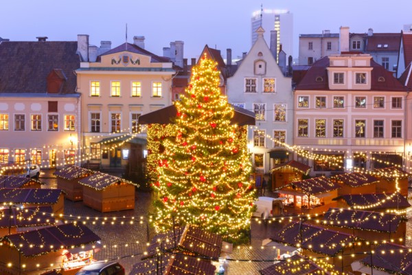 Christmas Market in Tallinn, Estonia