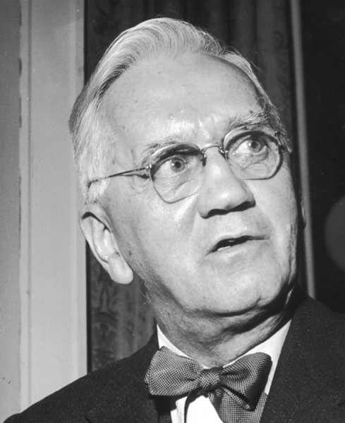 ALEXANDER FLEMING  (1881-1955) Scottish biologist, pharmacologist,  about 1946