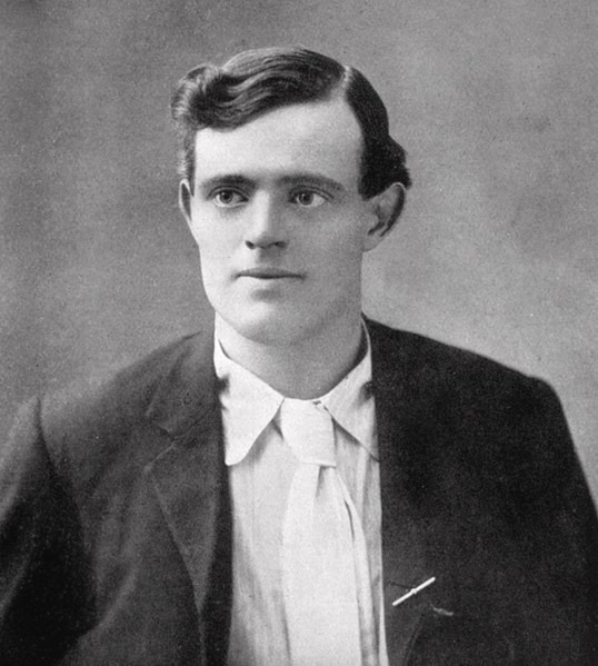JACK LONDON (1876-1916) American novelist and journalist about 1905