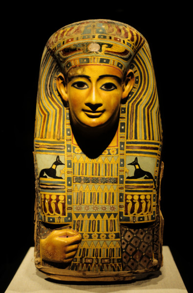 Egypt Egyptian  Mask 1st century ad Meir