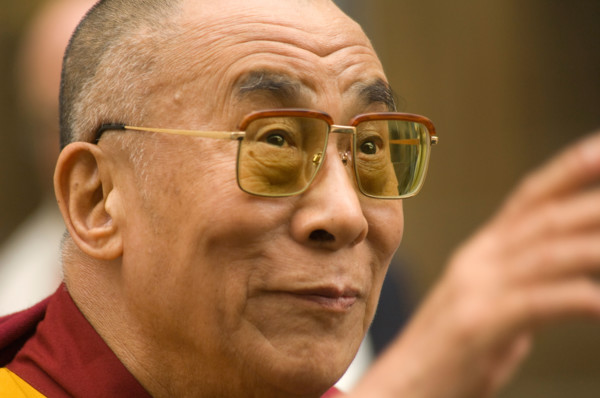 Dalai Lama at visit to Oxford