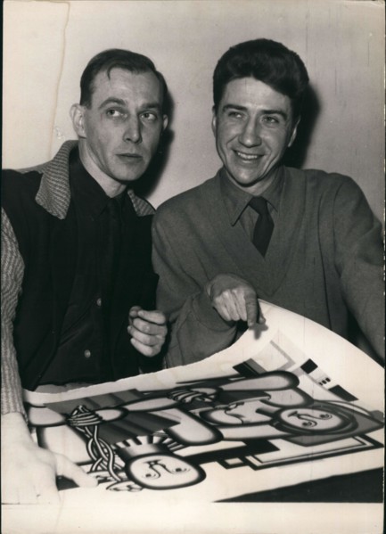 Feb. 01, 1954 - Alain Resnais & Chris Marker for ''The Statue of Meurmet Aussi'