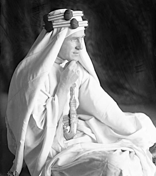 Lawrence of Arabia - The dreamer whose dreams came true.- Lieutenant Colonel Thomas Edward Lawrence Photograph by Lowell Thomas - 1919