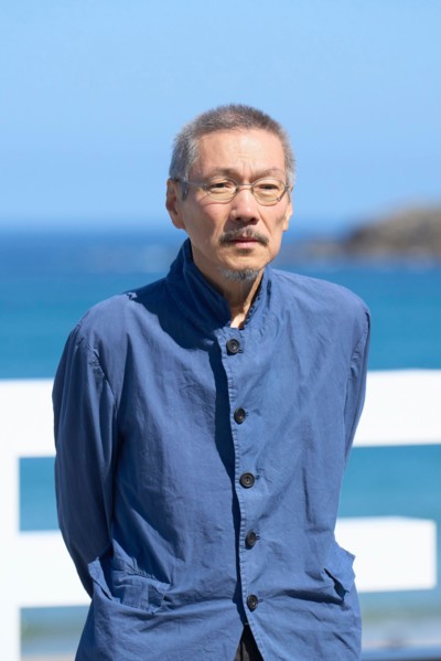 Hong Sangsoo attended 'Walk Up' Photocall during 70th San Sebastian International Film Festival at Kursaal Palace on September 22, 2022 in Donostia / San Sebastian, Spain.