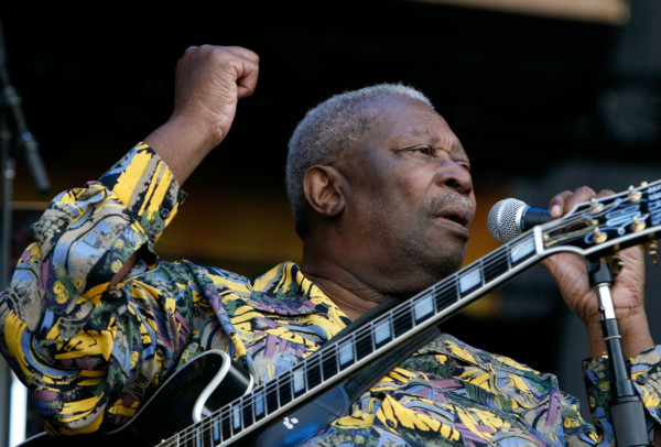 BB King Performs at Bonnaroo.