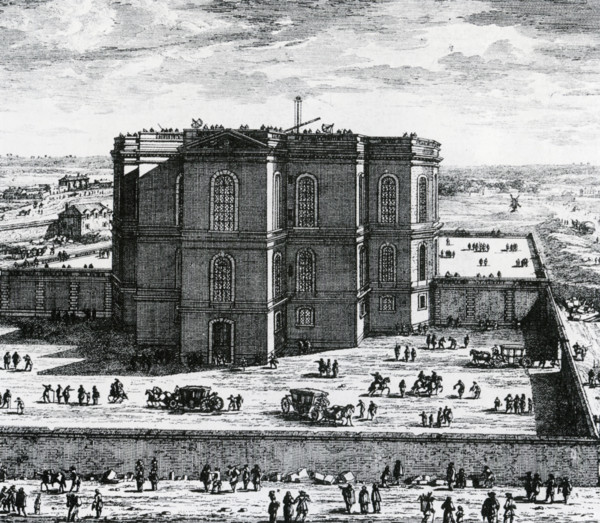 PARIS OBSERVATORY about 1670, founded by Louis XIV