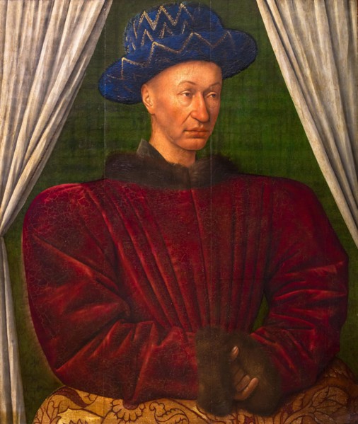 ActiveMuseum 0001965.jpg / Charles VII, King of France, ca 1445 - Jean Fouquet 26/09/2013  -   / Middle Ages Collection / Active Museum