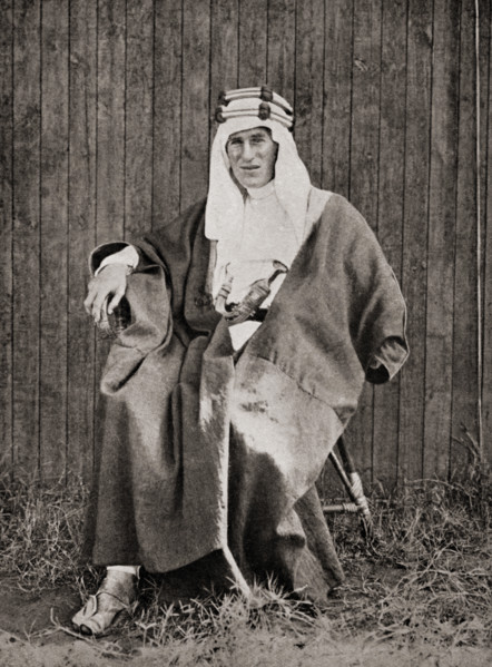 Thomas Edward Lawrence, 1888 - 1935.  British archaeologist, military officer, and diplomat.  Lawrence of Arabia.
