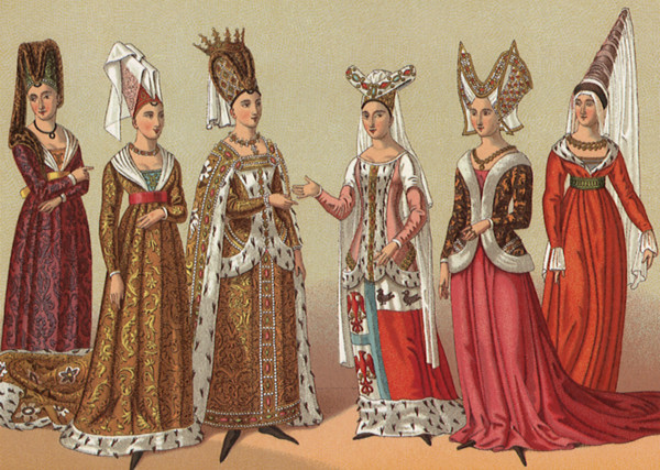 Medieval Court Ladies