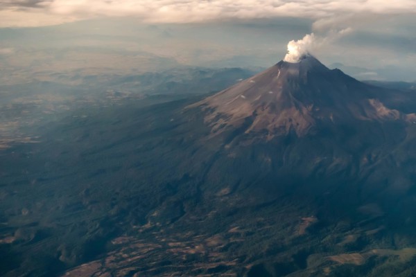 Popocatepetl volcano Mexico