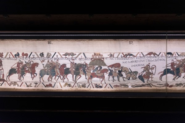 Normandy, France. Bayeux Tapestry