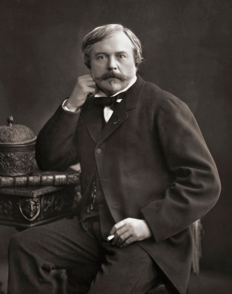 Edmond de Goncourt, 1822 –1896, born Edmond Louis Antoine Huot de Goncourt.  French writer, literary critic, art critic, book publisher and founder of the Académie Goncourt which awards the Prix Gonco...