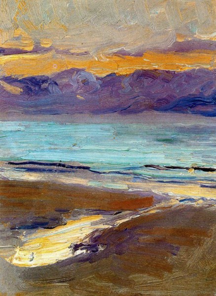 Seashore 1906; Spain by Joaquín Sorolla