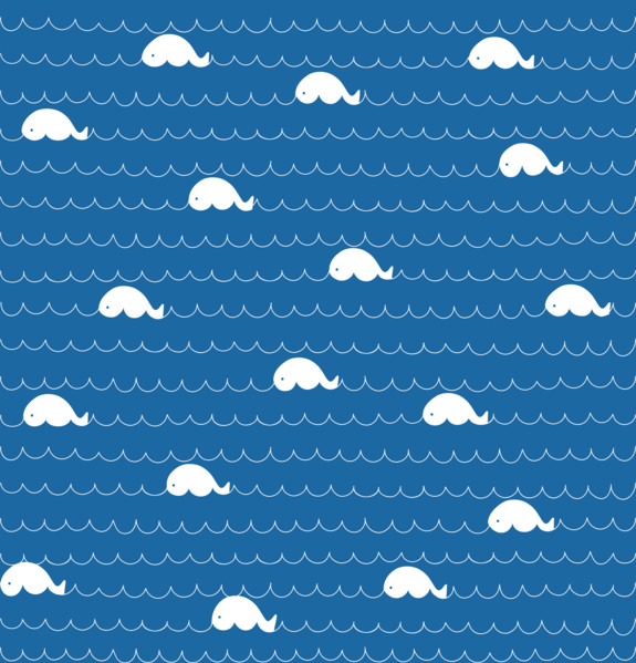 Vector about little whale seamless pattern background used for fabric, textile, print, background and decorative wallpaper