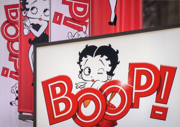 Betty Boop the musical at the Broadhurst theater on Broadway in Manhattan NYC