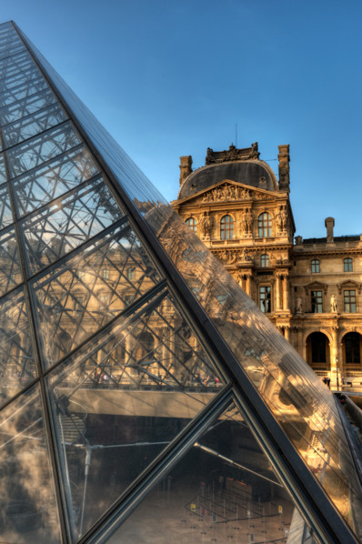 Pyramide am Museum Louvre Paris, Ile de Paris, Frankreich, Europa | Pyramid at the Museum Louvre Paris Il de Paris France Europe