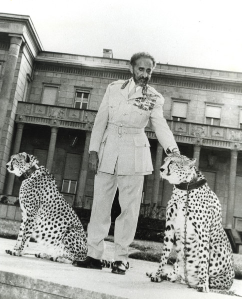 HAILE SELASSIE (1892-1975) Etheopian Regent about 1955. Photo Interfoto
