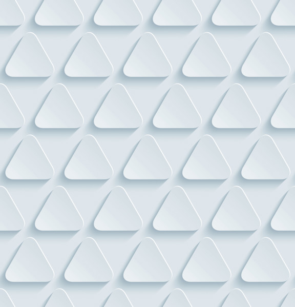 Neutral light gray seamless pattern with 3D effect. Tileable vector background.
